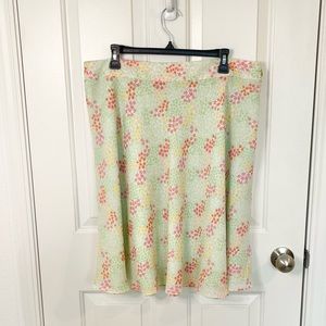 Christopher & Banks Floral Skirt